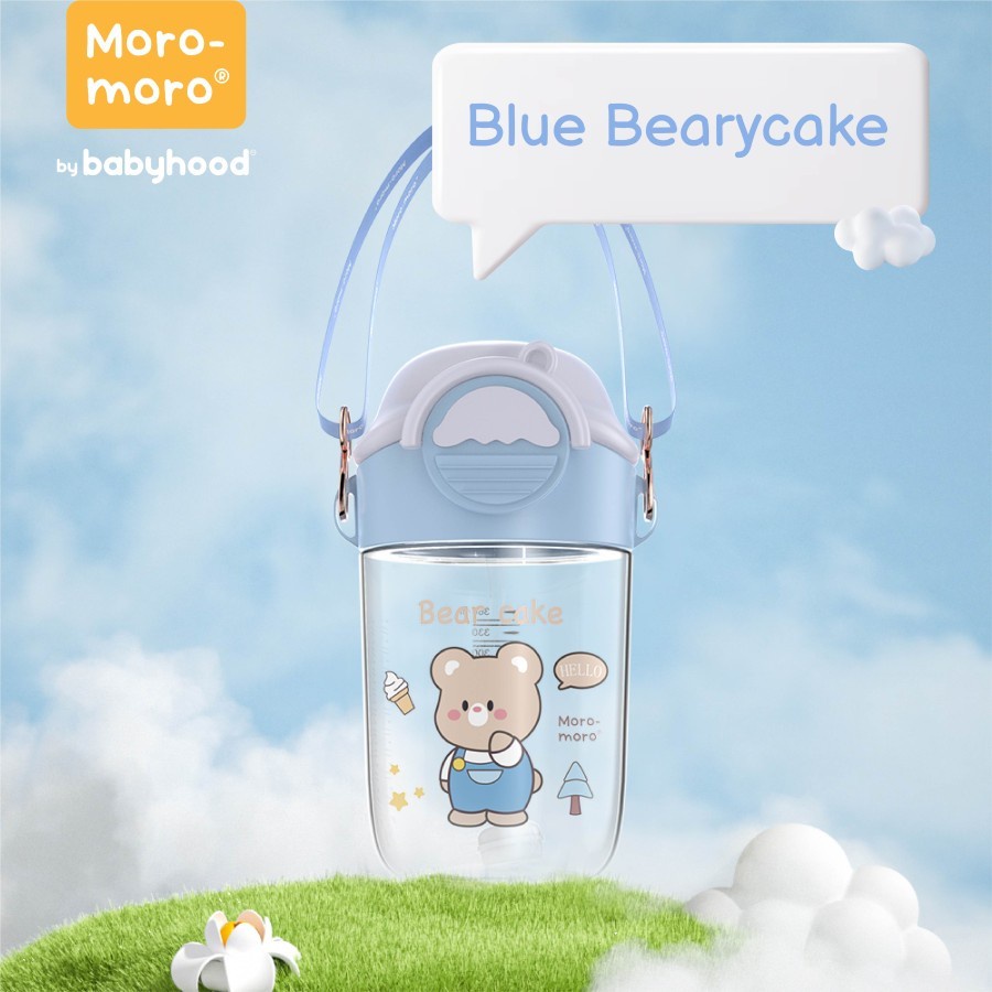 MORO-MORO Joyful Straw Cup 360ml - Botol Minum Anak