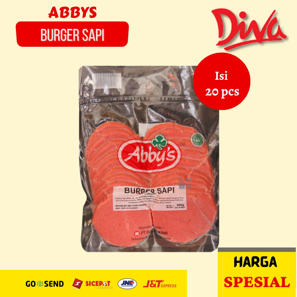 

Abbys Burger Sapi mini isi 20pcs Khusus Gosend