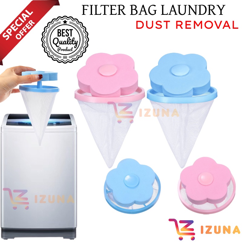 [IZUNA] Filter Bag Kantong Saringan Mesin Cuci / Kantong Saringan Kotoran Mesin Cuci / Laundry Bag / Filter Bag