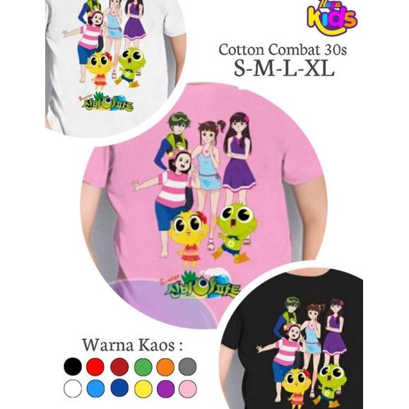 [KODE PRODUK HMHGS5396] Hayu Kids - Kaos Anak Perempuan Shinbi's The Haunted House Sunrise - Cotton 