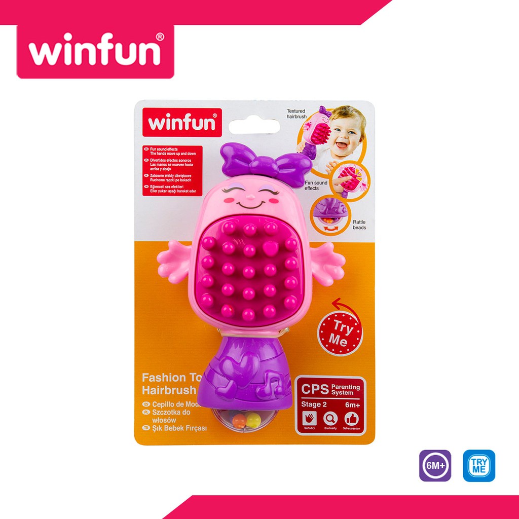 WINFUN FASHION TOT HAIRBRUSH - 0764 / W000764