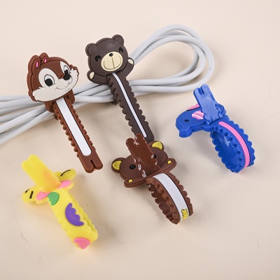 ⭐️𝐈𝐇𝐒 𝟒𝟏𝟓 𝐋𝐚𝐦𝐩𝐮𝐧𝐠⭐️Pengikat Penggulung Kabel Charger Handphone Korean Cute Cartoon Cable Tie