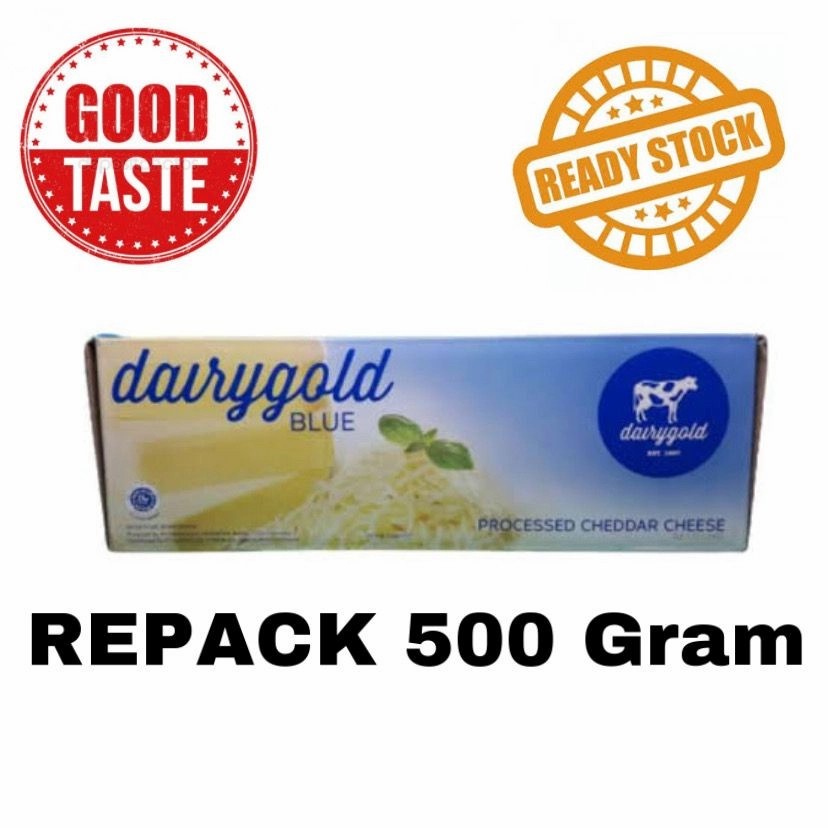 

Keju dairy gold Repack 500 gram original 1000%