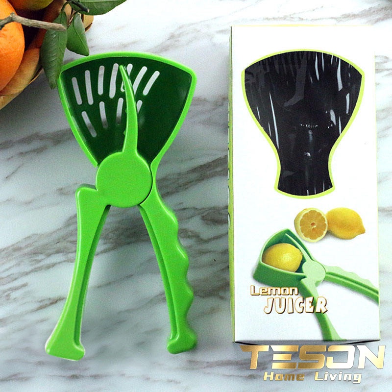 Pemeras Peras Buah Jeruk Plastik Jus Lemon Nipis / Squeezer Juicer