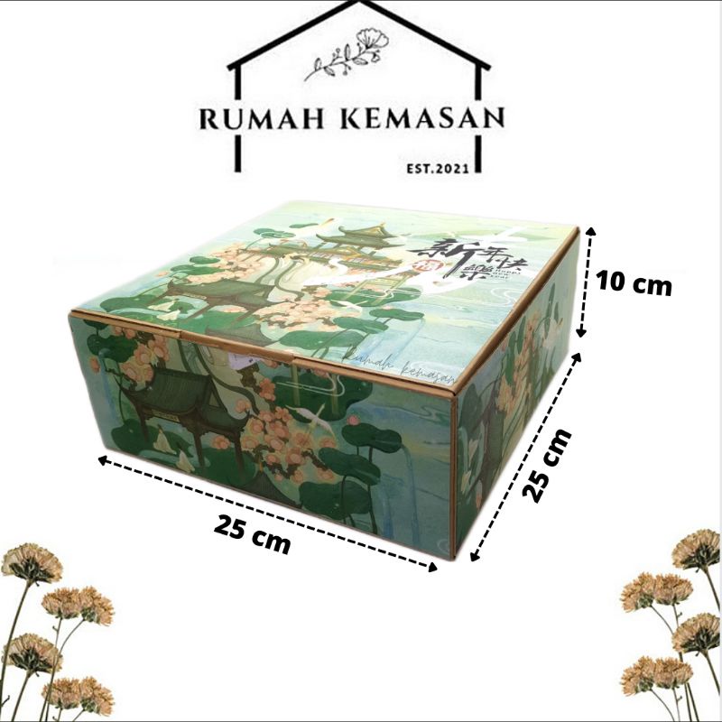 

Box corrugated Imlek (Hijau)