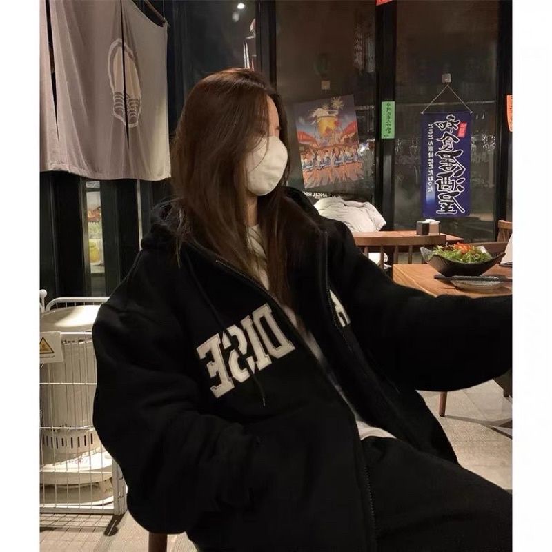 Zip Hoodie Jumbo PARADISE S M L XL 2XL 3XL 4XL 5XL 6XL / Jaket Zipper Resleting Big Size Street Wear Paradise Heaven Jacket Oversized Boy Gilr Ulzzang