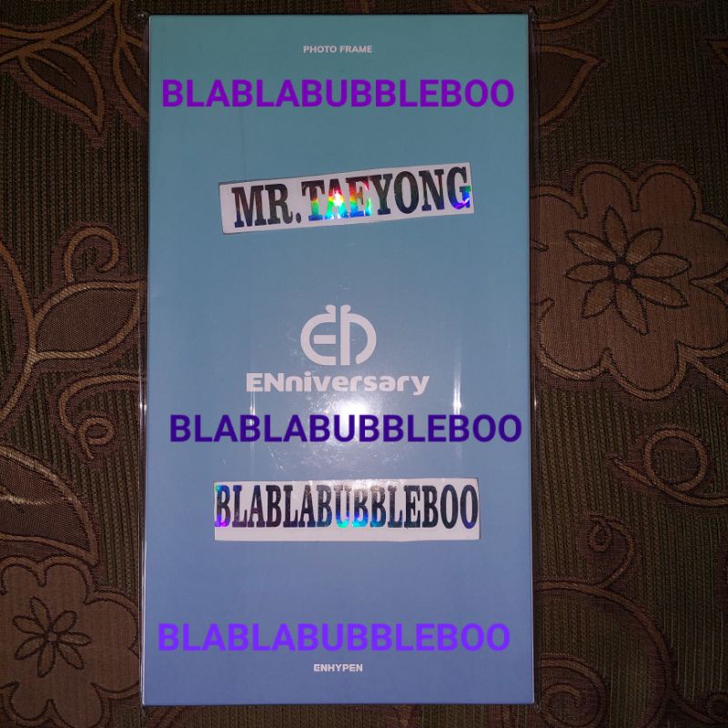 ( READY STOCK ) ENHYPEN 2ND ENNIVERSARY WITH PHOTO FRAME BINDER NOTE SEALED FULLSET 2022 AND SPECIAL