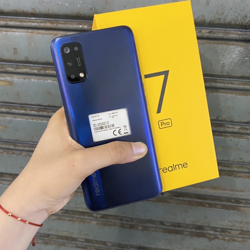 Realme 7Pro 8/128gb second bekas pakai normal fullset original resmi