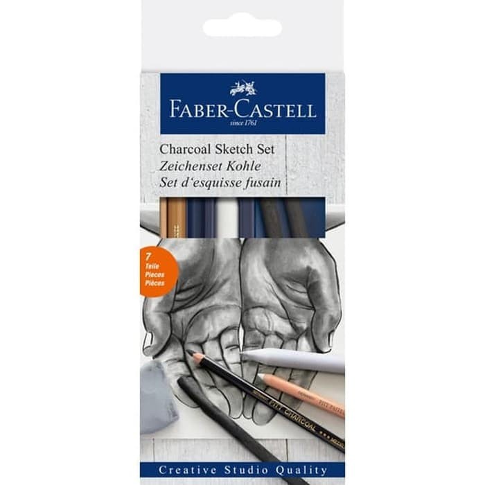 

Charcoal Faber-Castell Drawing Sketch Set Charcoal (#114002)