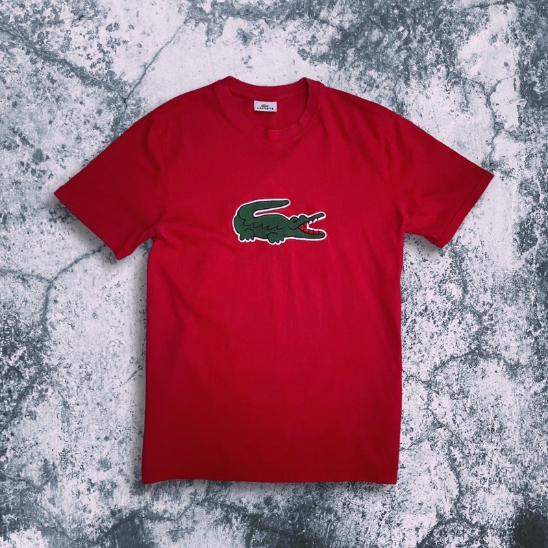 Jual Tshirt Lacoste Red - Sold Igs | Shopee Indonesia