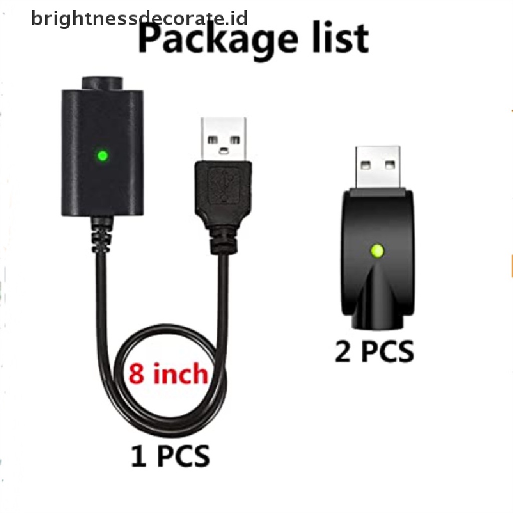 [Birth] 3pcs Konverter Adaptor Charger Smart USB 510benang Tahan Lama Dengan Lampu Indikator [ID]