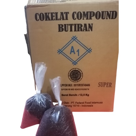 Meses  A1 biru super 500gr - Mesis A1 biru super 500gr - Coklat Cokelat Butir