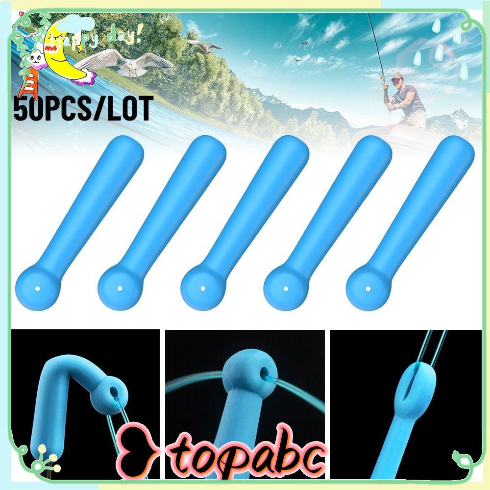 Top 50Pcs/Lot Pelampung Memancing Kursi DIY Gaya Ganda Perlengkapan Memancing Hijau Transparan