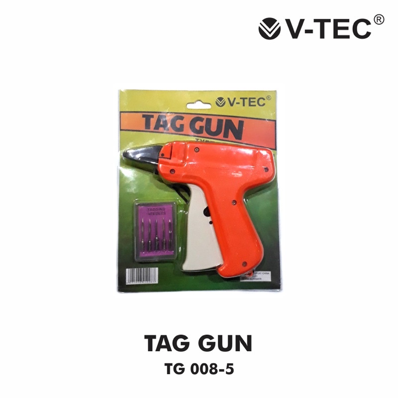 

TAG GUN TG 008-5 V-Tec / Tagging Gun + Jarum isi ulang