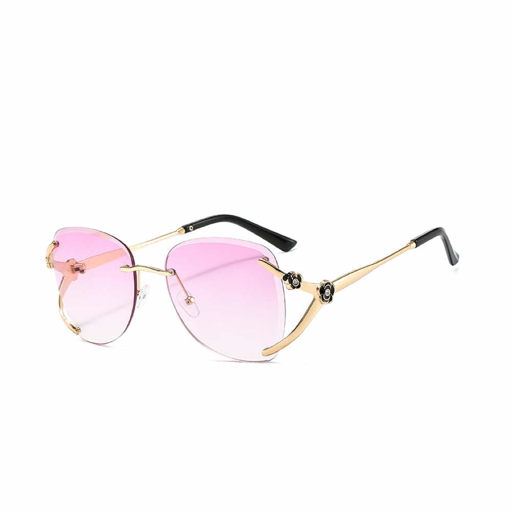 Kacamata UV400 [ Ungu ] Anti Radiasi - Sunglasses Wanita Korea - HM8152