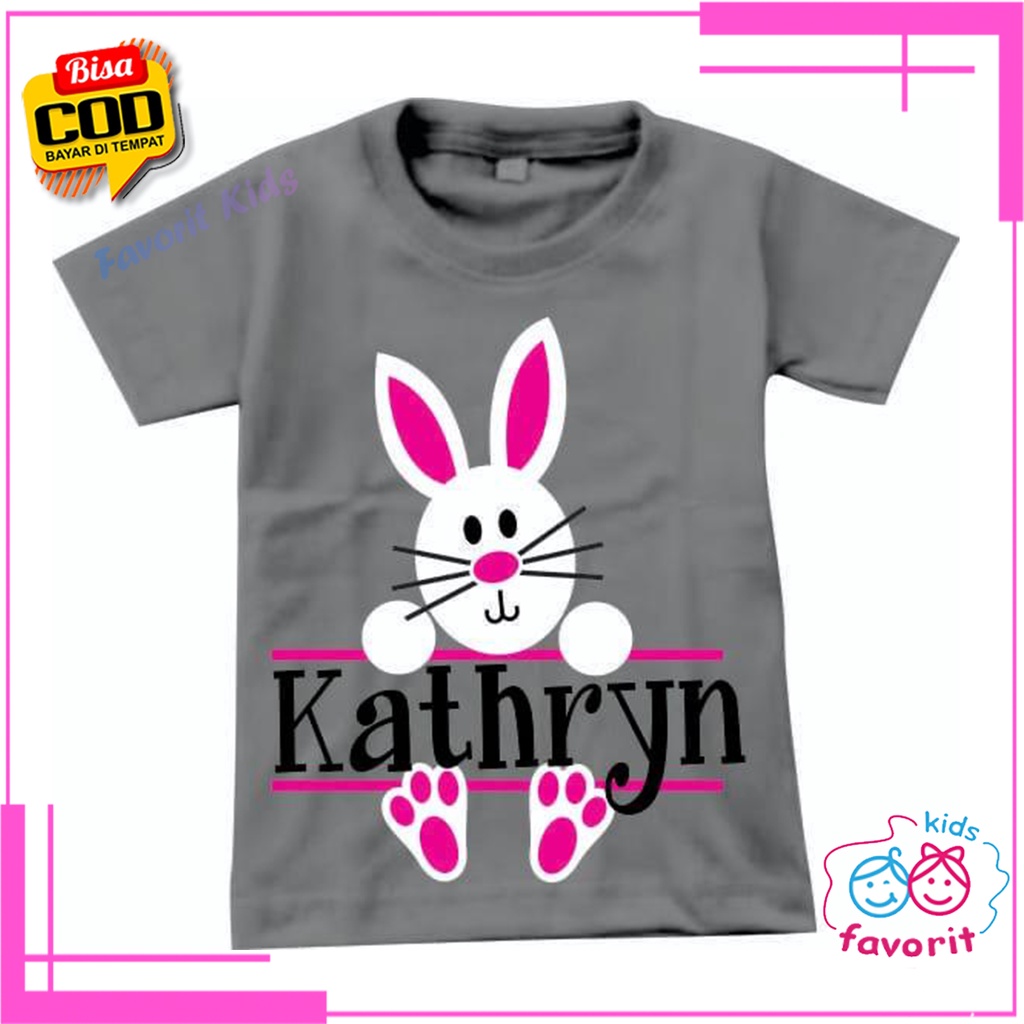 Baju kaos atasan anak perempuan lengan pendek || Baju anak perempuan motif kartun