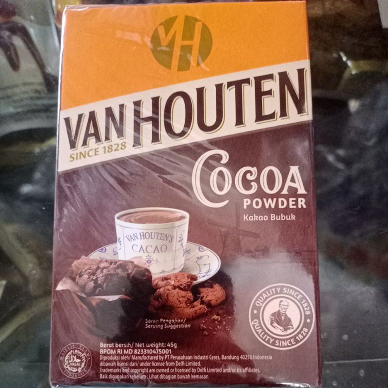 

COCOA POWDER VAN HOUTEN 45g/ 90g/ 180g BAHAN KUE TERLENGKAP TOKO PLASTIK CILEUNGSI GANDOANG AGEN PLASTIK AGEN BAHAN KUE PUSAT GROSIR PLASTIK PUSAT GROSIR BAHAN KUE DISTRIBUTOR PLASTIK TERLENGKAP DISTRIBUTOR BAHAN KUE TERLENGKAP BERKUALITAS MURAH TERMURAH