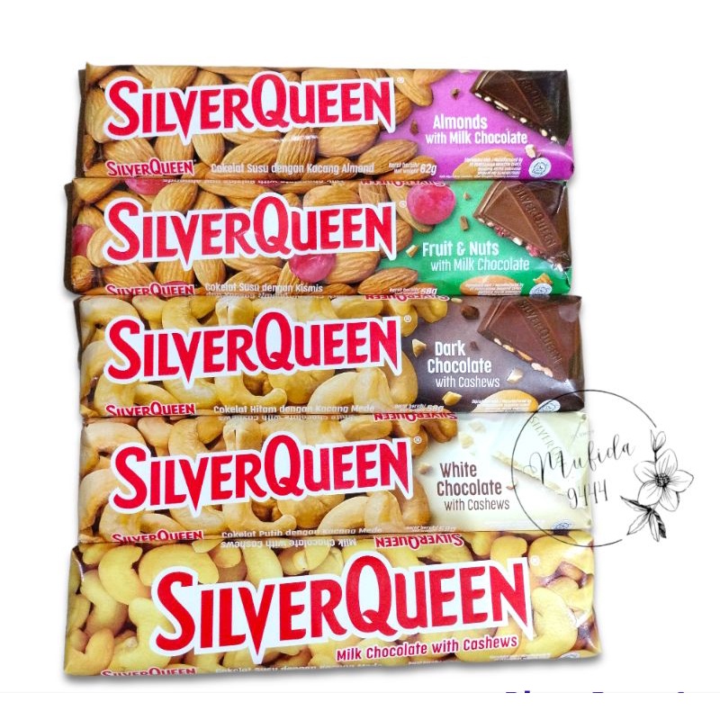 

SILVERQUEEN 62 gr/coklat silver queen