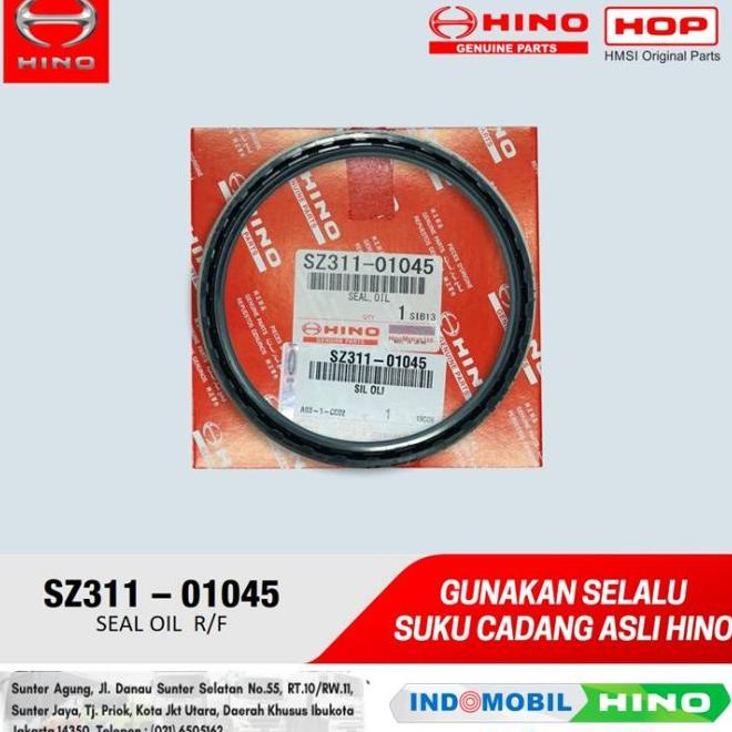 Seal Oil R/F (Sz31101045) Seal Crankshaft Belakang Hino Ranger