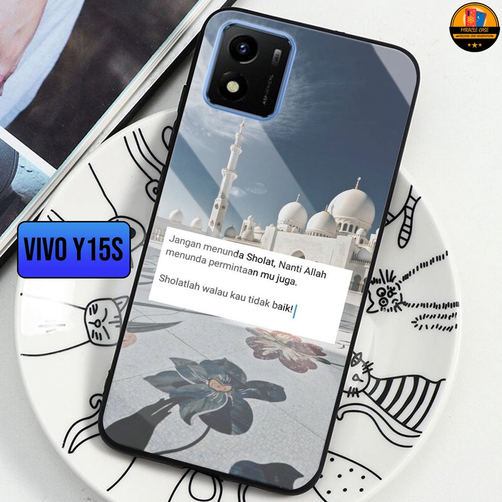 Case VIVO Y15S - Casing VIVO Y15S Terbaru 2022 MIRACLE CASE [ QUOTES ] Silikon VIVO Y15S  -  Case Hp