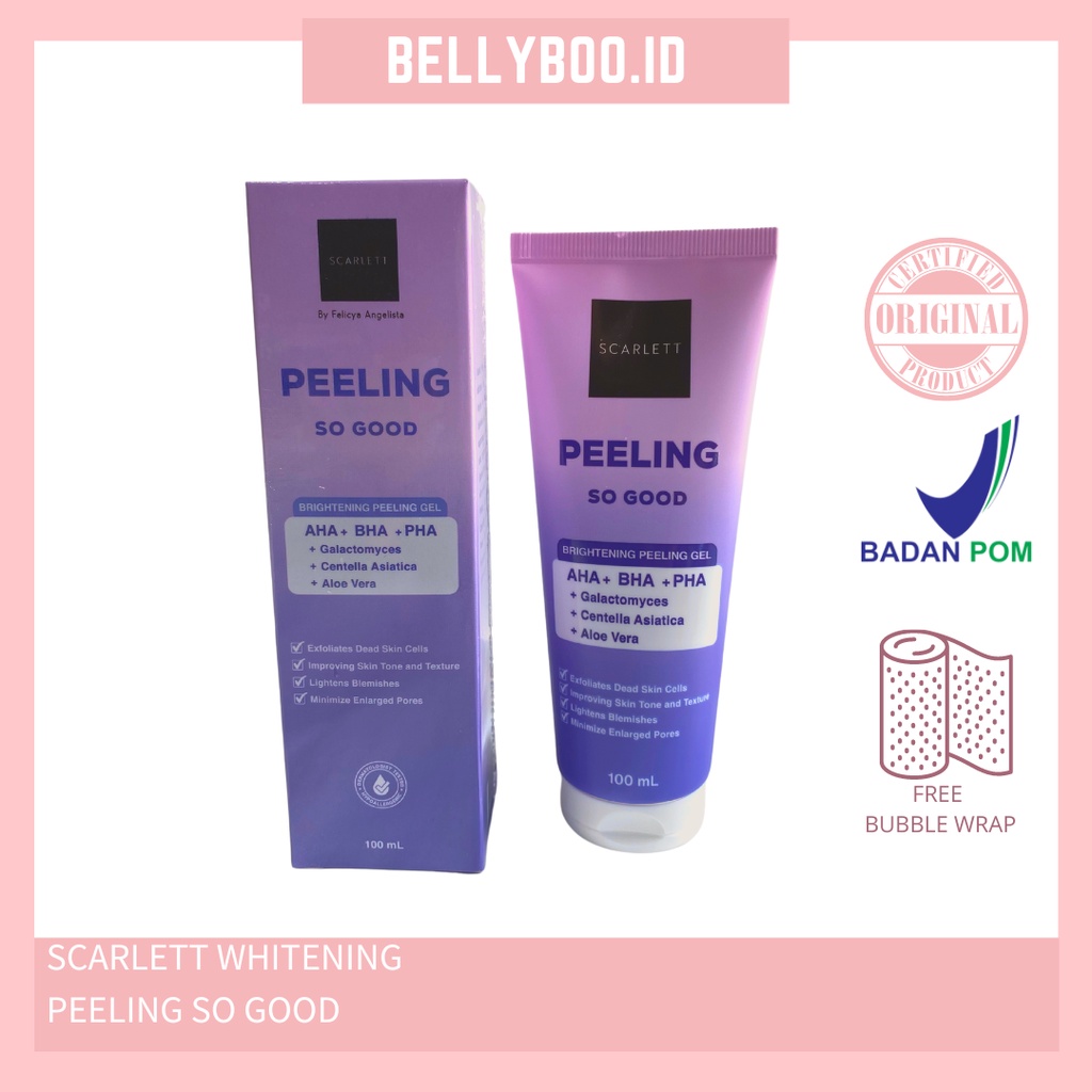 Jual SCARLETT WHITENING Peeling So Good Brightening Peeling Gel