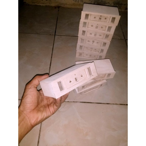 Box power ampli mini mentahan untuk miniaturan