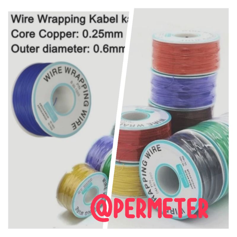 Kabel Jumper jalur komponen elektronik kawat wire wrapping
