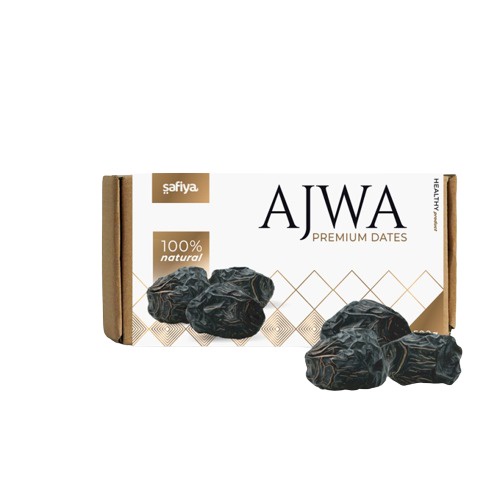 Kurma Ajwa Super Kurma Nabi 500 gr Asli Madinah