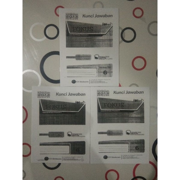 Kunci Jawaban Lks Fokus Kls 6 Tema 789 Semester 2 (2023)