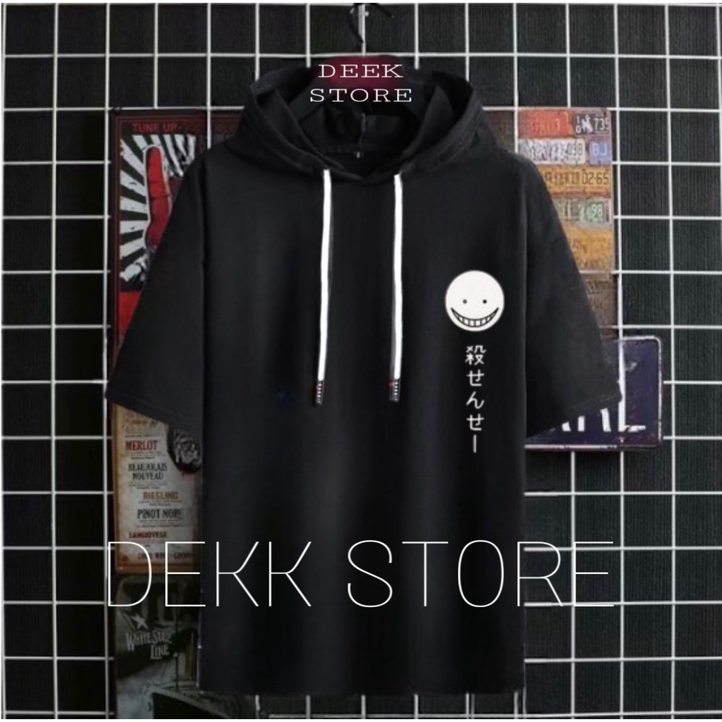 KAOS HOODIE PRIA LENGAN PENDEK/KAOS HOODIE KUPLOK PRIA/KAOS PRIA T-SHIRT TERLARIS/KAOS HOODIE T-SHIR