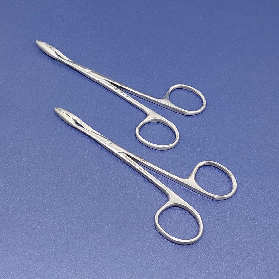 Alat medis Alkes Gross Maier Dressing Forcep 12,5 cm without Ratchet|Spitz |Premium Finishing