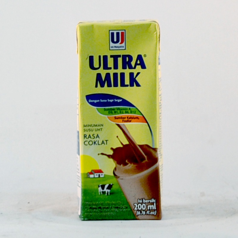 

Ultra Milk Uht Slim Coklat Kotak 200Ml