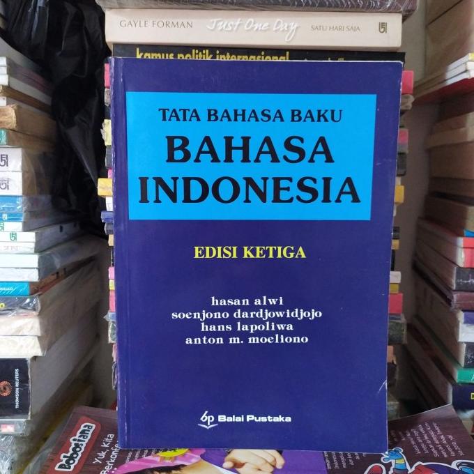 

BUKU ORIGINAL TATA BAHASA BAKU BAHASA INDONESIA BEKAS BAGUS