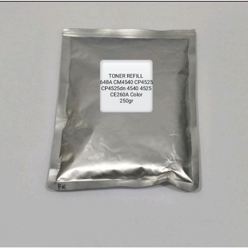 Serbuk Toner 648A CM4540 CP4525 CP4525dn 4540 4525 CE260A Color 250gr