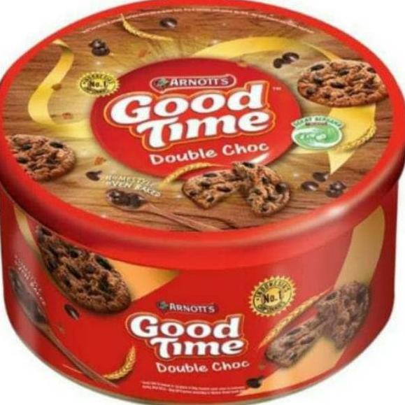 

Terkini ・ Arnott Good Time Double Choc chocolate coklat chips 149g 149 gram arnotts ♚