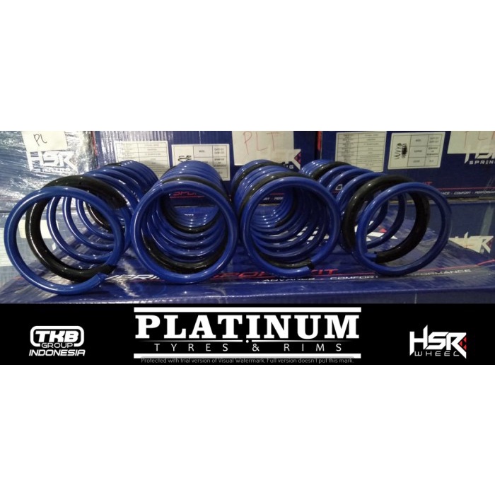 LOWERING KIT per ceper mobil agya,calya,sigra merek hsr