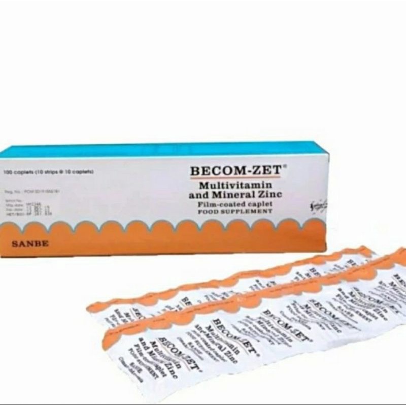 BECOM-ZET.VITAMIN HARGA PERLEMBAR.PRODUCT ORIGINAL 06-2025