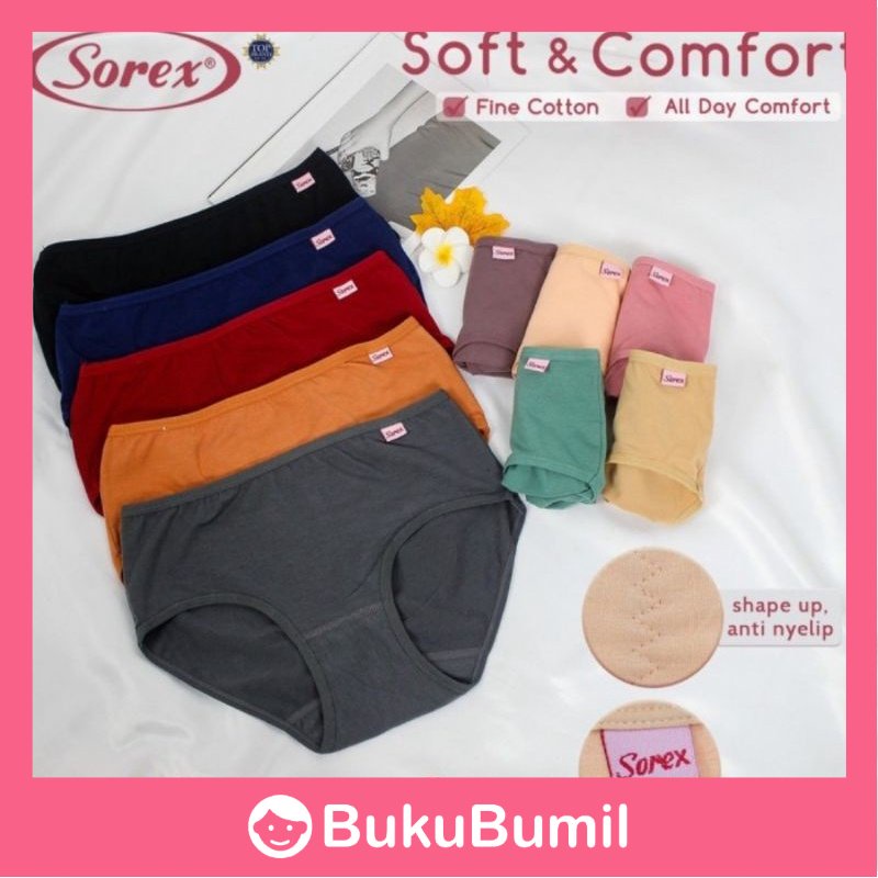 CD Cutting Midi 1228/Celana Dalam Wanita Katun Lembut Adem BukuBumil - Perlengkapan Ibu Hamil & Meny