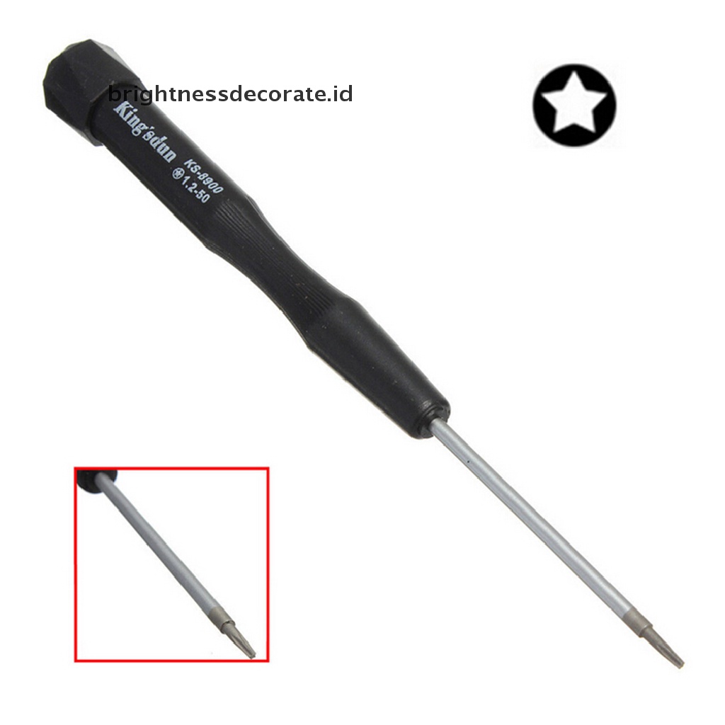 [Birth] 5star 5Point 1.2mm Macbook Air Pro Pentalobe Screwdriver Alat Pemeliharaan [ID]