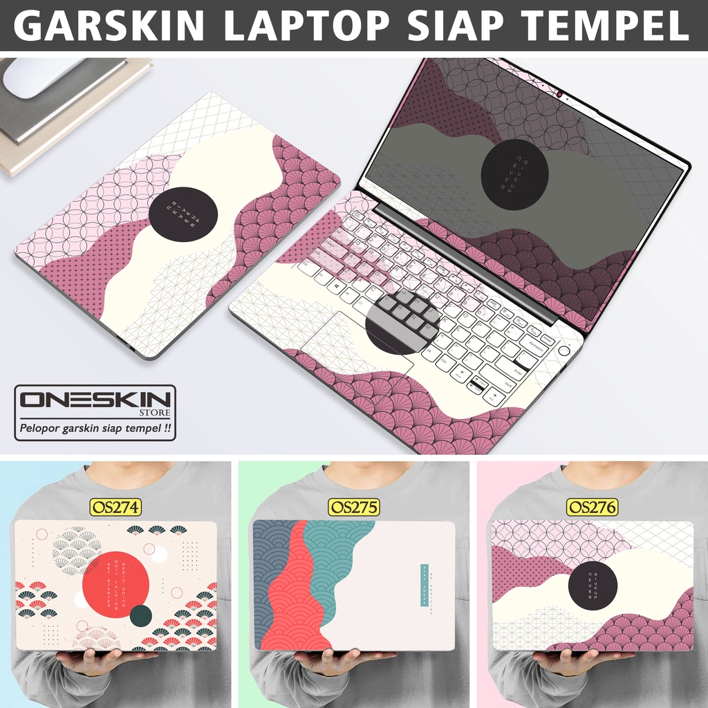 Garskin Sticker Laptop Protector Macbook Full Body Bottom Bezel Palmrest Skin Vector Graphic