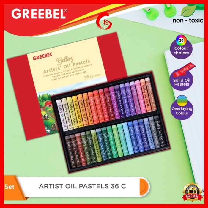 

Pastel Greebel Artist'S Oil Pastel / Krayon Set 36