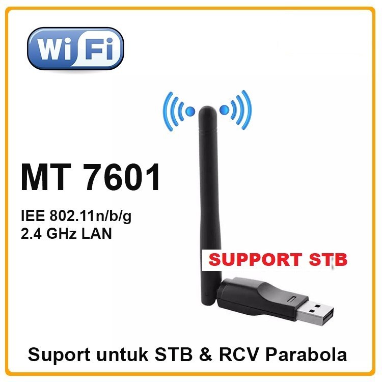 Je USB Wifi Dongle MT7601 Wireless Adapter Receiver Antena Wifi PC Laptop Set Top Box / Dongle Set Top Box / STB Dongle / Dongle Wifi