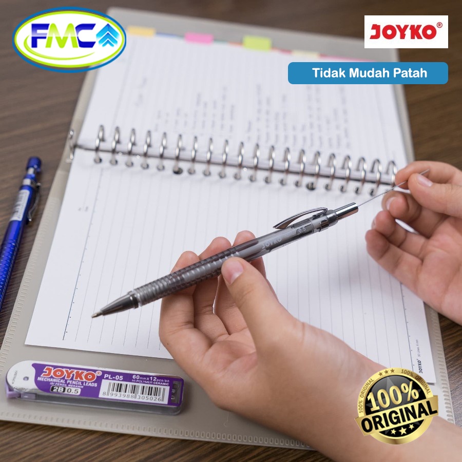 Isi Pensil Mekanik Joyko 2B Original Pencil Lead Mechanical Pencil Lead Refill Potlot Isi Pensil Cetekan