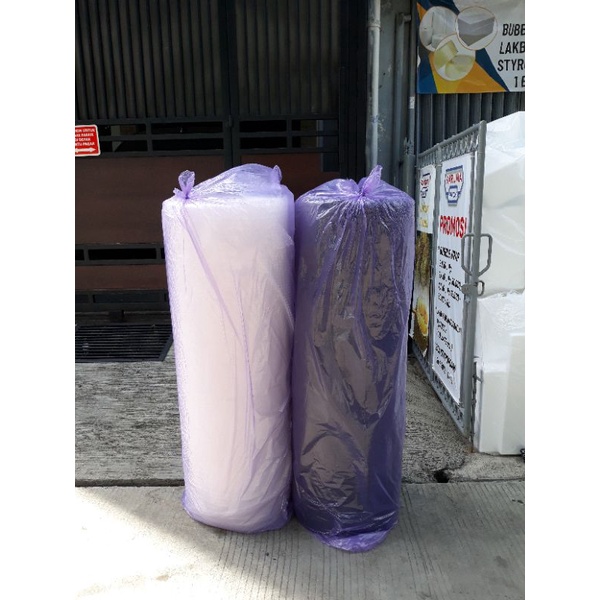

Bubble Wrap Putih no Brand Premium 125cm × 50m Berat 2,7kg Plastik Bubble wrap Bening Murah