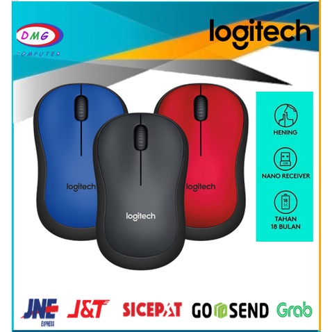 MOUSE WIRELESS LOGITECH M221 SILENT