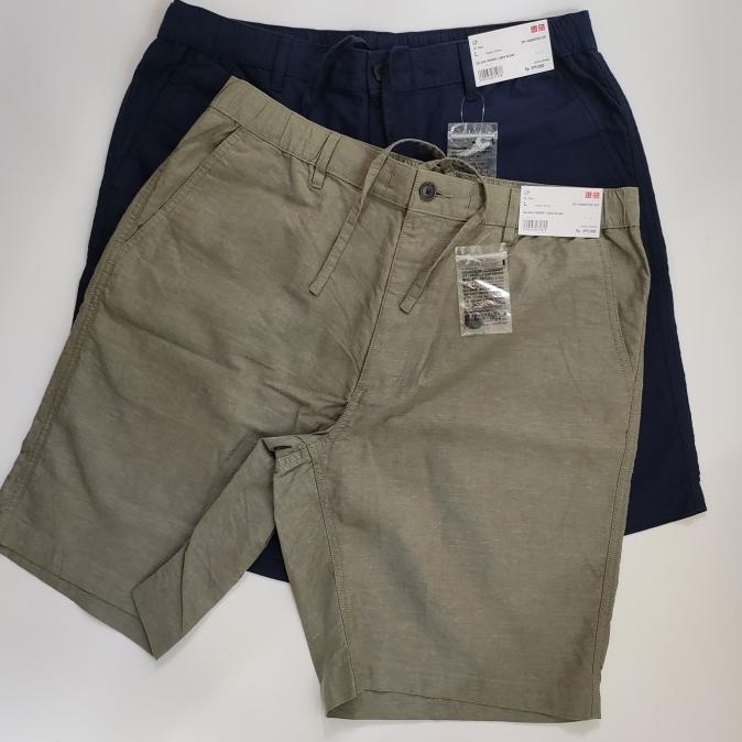 Celana Pendek Uniqlo Linen Blend