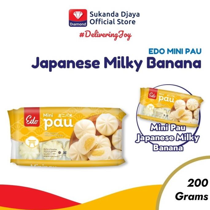 

Edo Mini Pau Japanese Milky Banana 200 gr Buy 1 Get 1