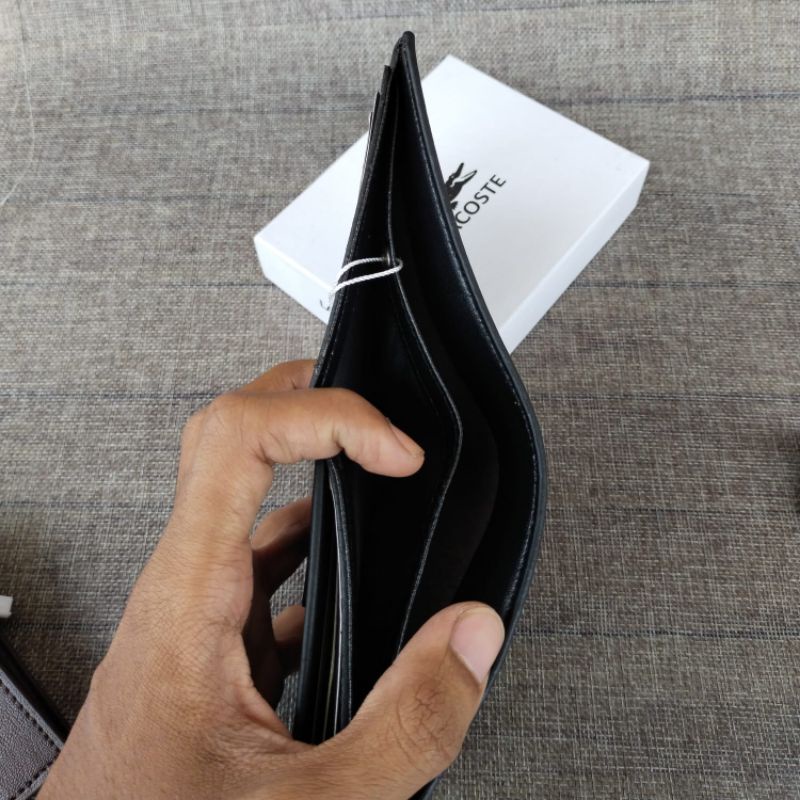 Dompet Kulit Dompet Logo crocodile Embos