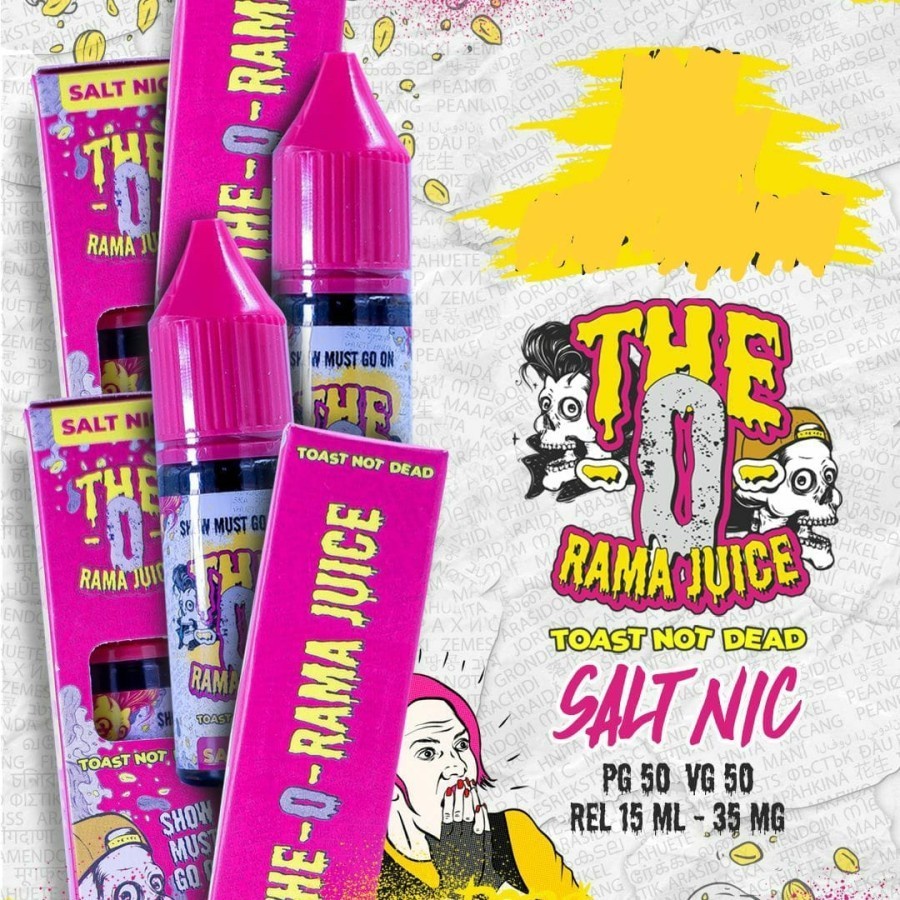 100% AUTHENTIC LIQUID THE ORAMA V2 SALTNIC 15ML