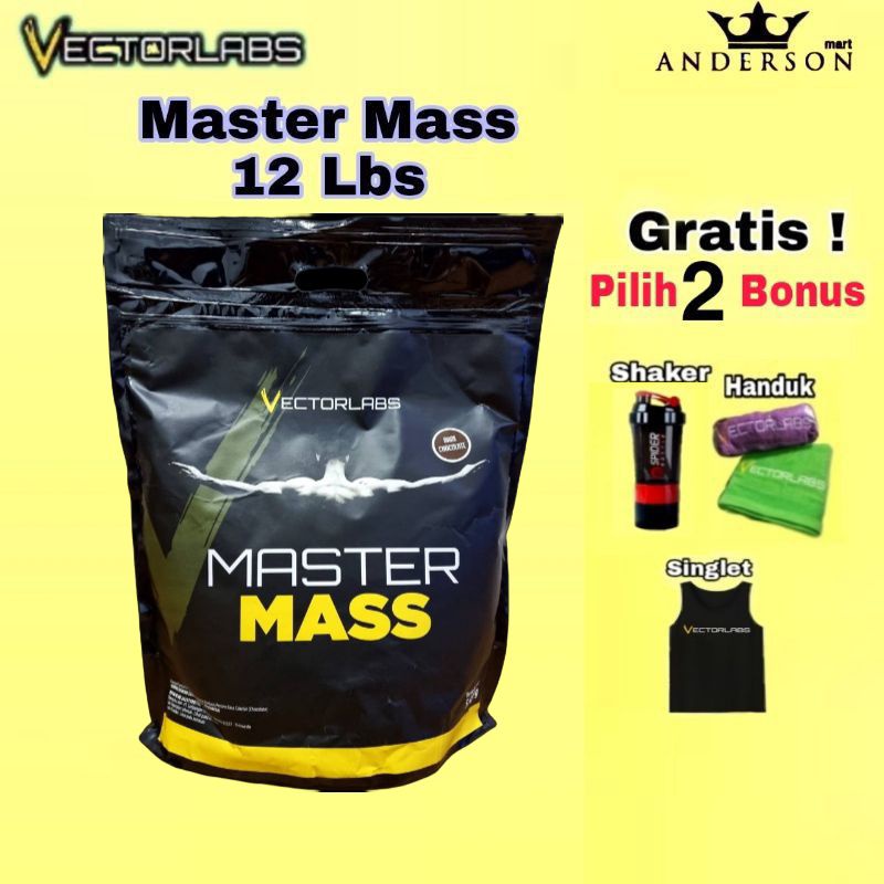 VECTORLABS MASTER MASS 12 LBS MASTERMASS MASS GAINER Whey protein